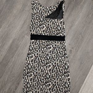 Charlotte Russe Cheetah Bodycon Dress